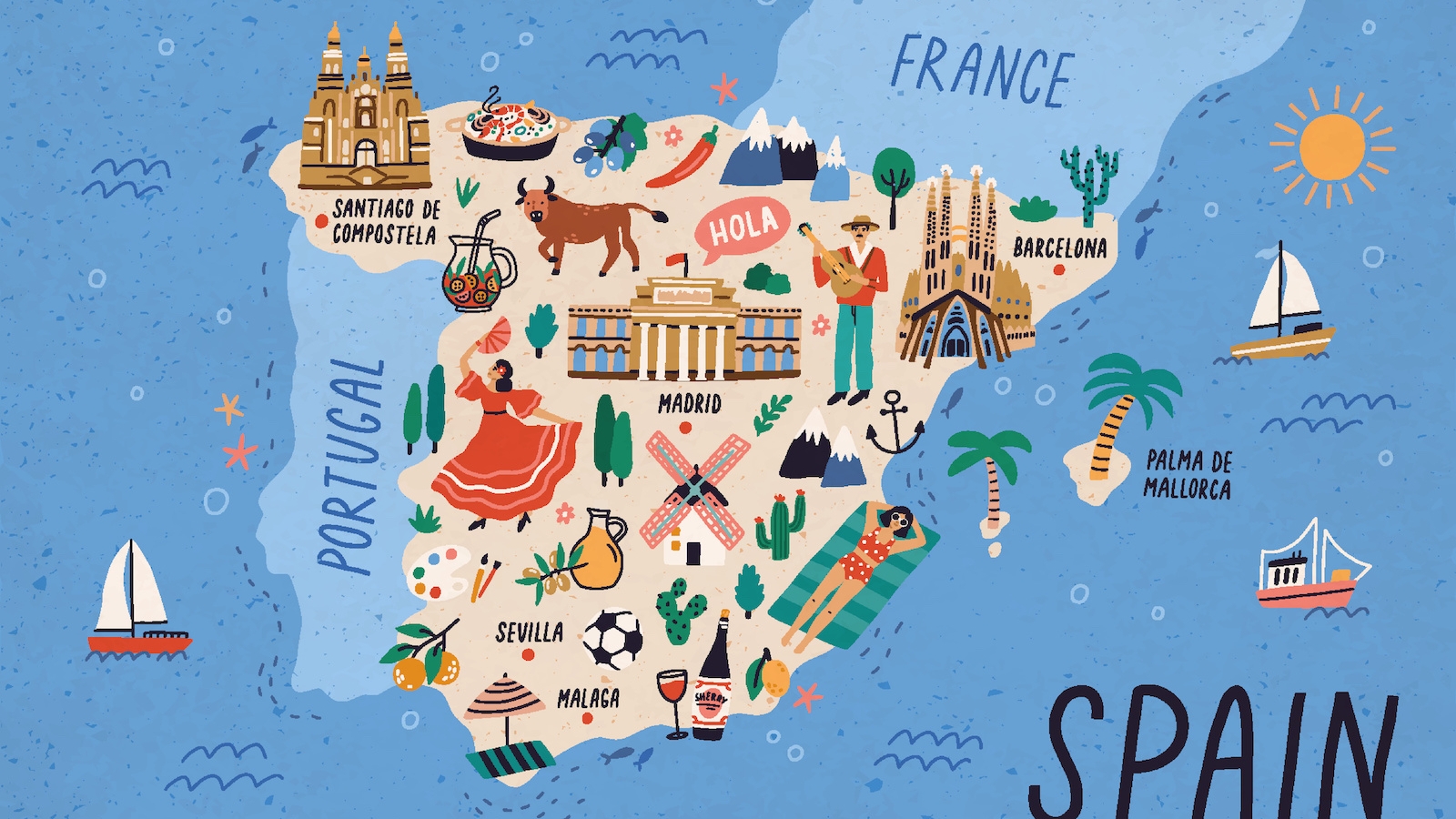 20 maps that will help you understand Spain better.