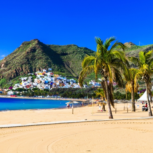 shutterstock 1198851097 - Playa Las Teresitas cerca de Santa Cruz